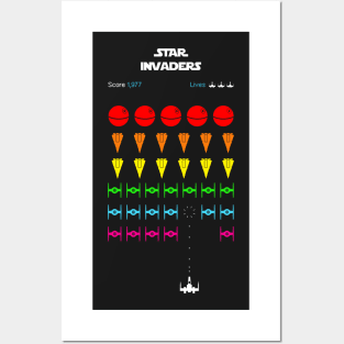 Star Invaders Posters and Art
